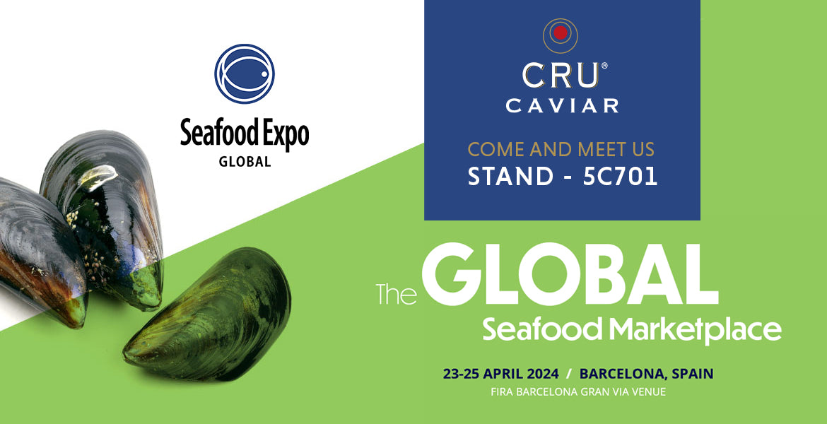 Cru Caviar al SEAFOOD EXPO 2024