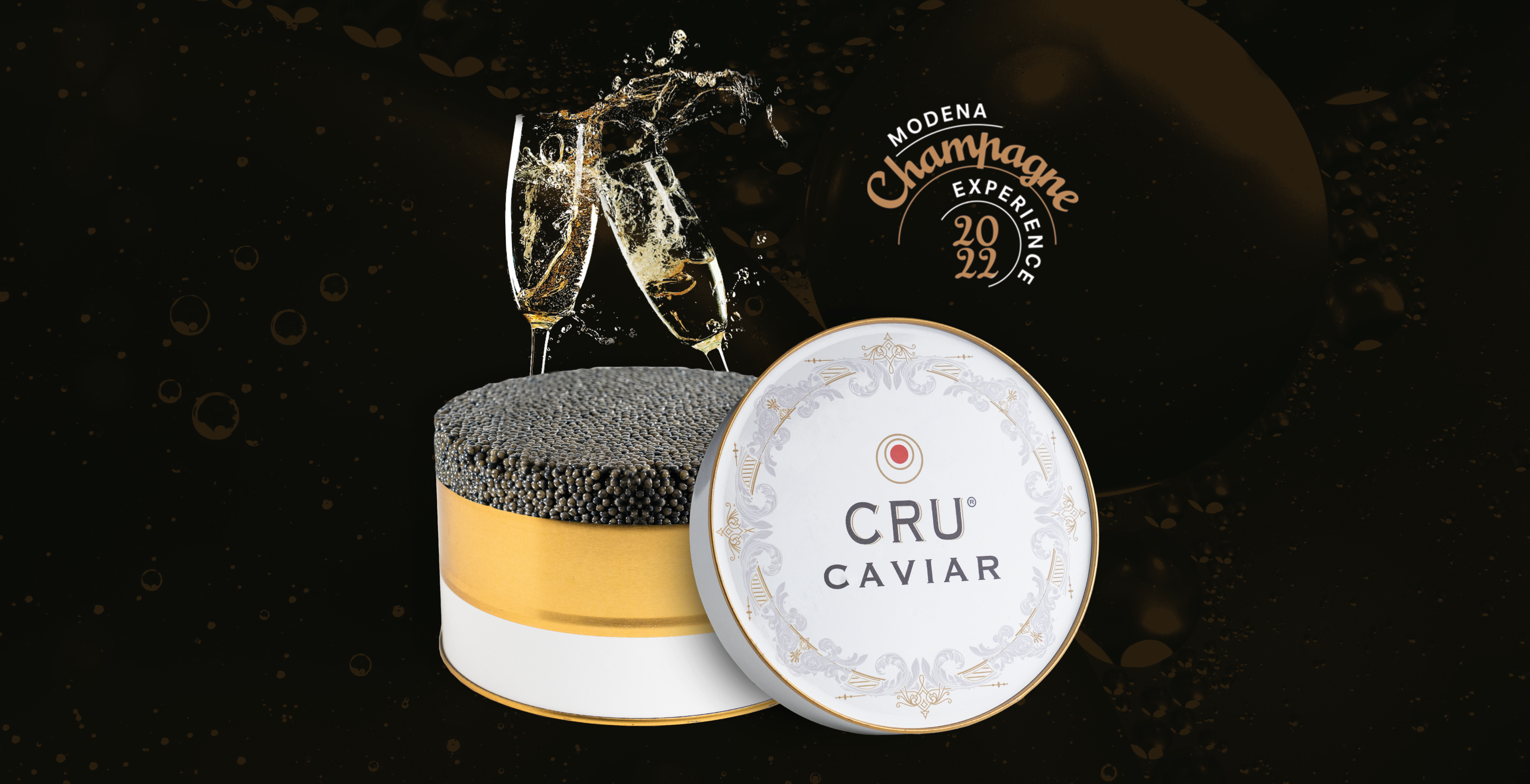 Cru Caviar partner tecnico della Modena Champagne Experience 2022