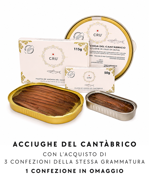 Acciughe del Cantabrico